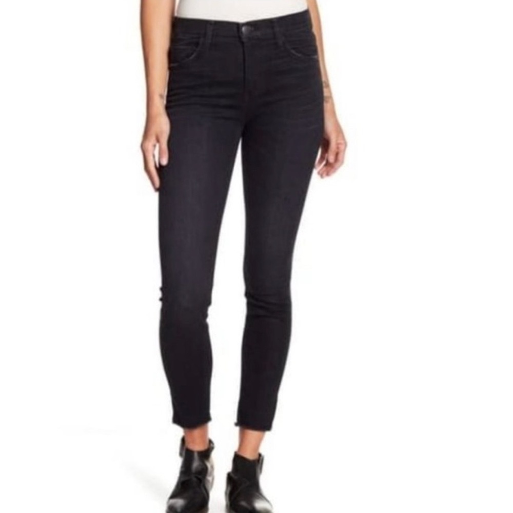 Current Elliott The Highwaist Stiletto Jet Black Size 26